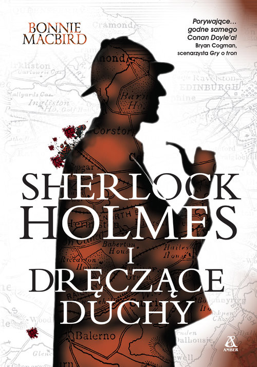 okładka Sherlock Holmes i dręczące duchy Wielkie litery książka | Bonnie MacBird