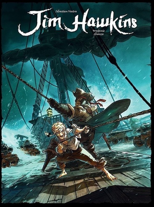 okładka Jim Hawkins Wydanie zbiorcze Tom 1 książka | Sebastien Vastra