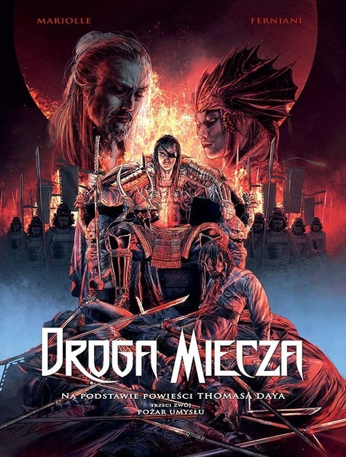 okładka Droga miecza 3 Pożar Umysłu książka | Mathieu Mariolle, Ferniani Federico