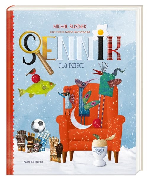 okładka Sennik dla dzieci książka | Michał Rusinek