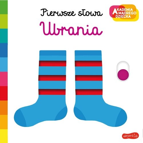 okładka Ubrania. Akademia mądrego dziecka. Pierwsze słowa książka | Nathalie Choux