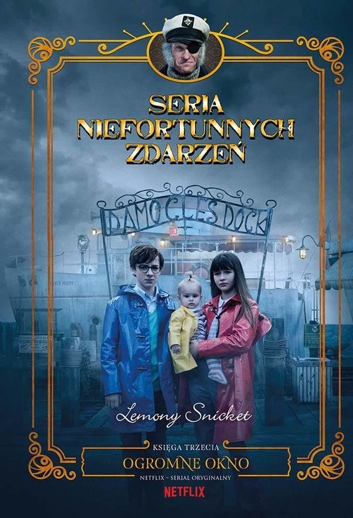 okładka Ogromne okno. Seria niefortunnych zdarzeń. Tom 3 książka | Lemony Snicket