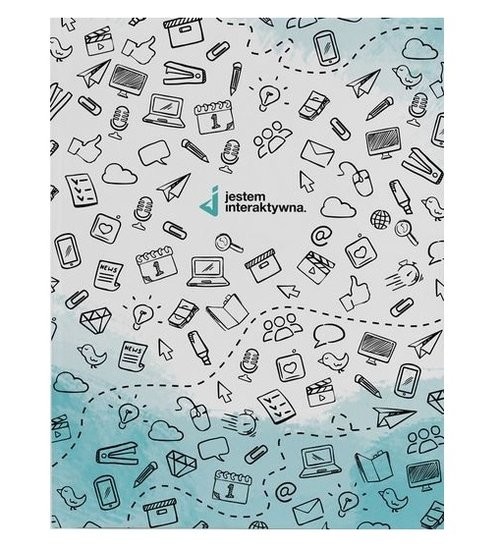 okładka Książkoplaner Jestem interaktywna książka | Ola Gościniak