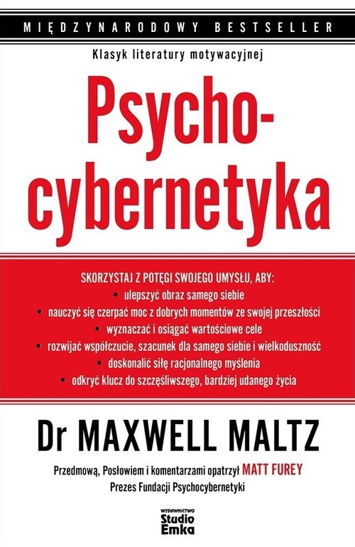 okładka Psychocybernetyka książka | Maxwell Maltz
