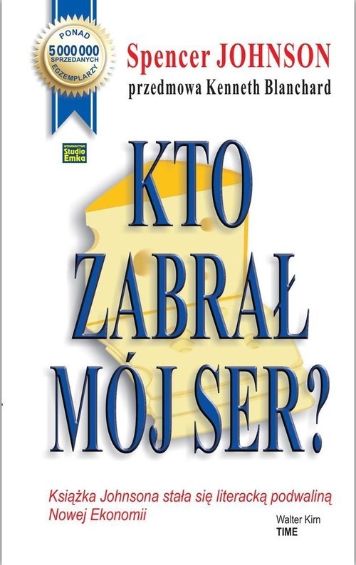 okładka Kto zabrał mój ser? książka