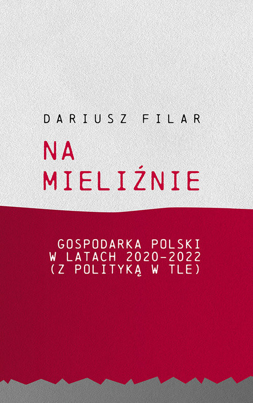 okładka Na mieliźnie. Gospodarka Polski w latach 2020-2022 (z polityką w tle) książka | Dariusz Filar