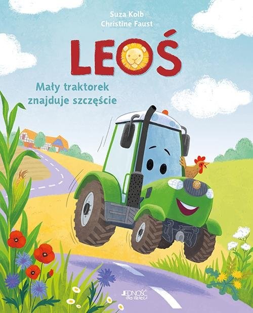 okładka Leoś. Mały traktorek znajduje szczęście książka | Suza Kolb