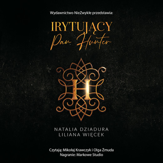 okładka Irytujący pan Hunter audiobook | MP3 | N. Dziadura, Lilianna Więcek