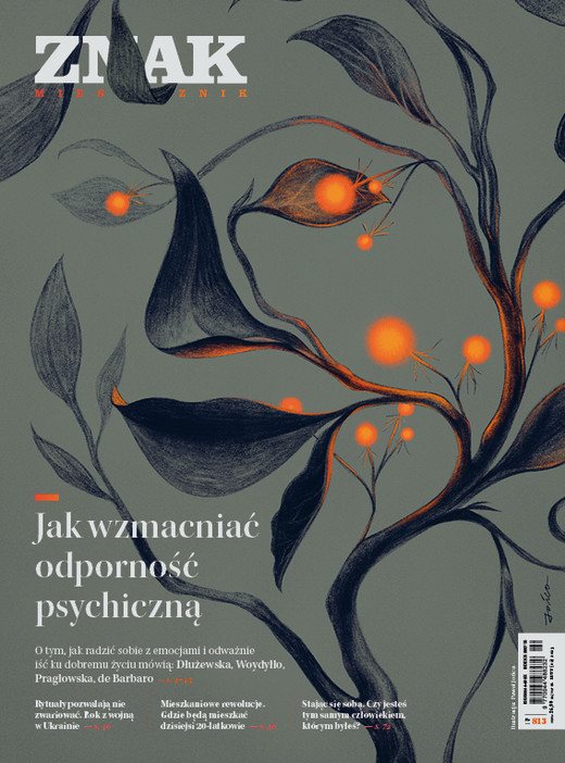 okładka ZNAK 813 (02/2023) - Jak wzmacniać odporność psychiczną książka | autor zbiorowy