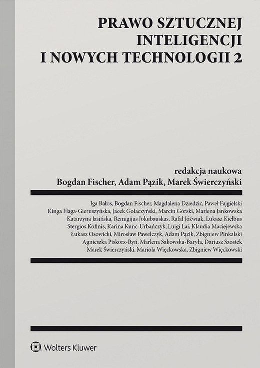 okładka Prawo sztucznej inteligencji i nowych technologii 2 (pdf) ebook | pdf | Praca zbiorowa