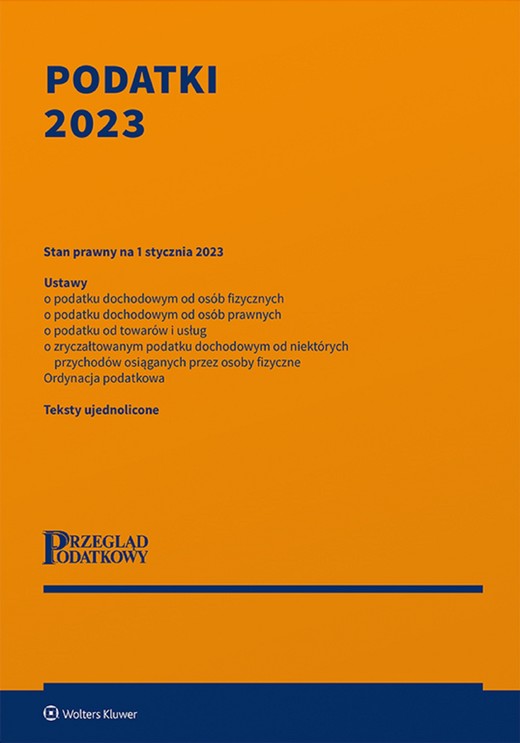 okładka Podatki 2023 (pdf) ebook | pdf | Opracowanie redakcyjne