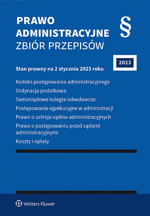 okładka Prawo administracyjne. Zbiór przepisów (pdf) ebook | pdf | Opracowanie redakcyjne