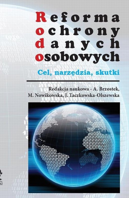 okładka Reforma ochrony danych osobowych - cel narzędzia skutki ebook | pdf | Praca Zbiorowa