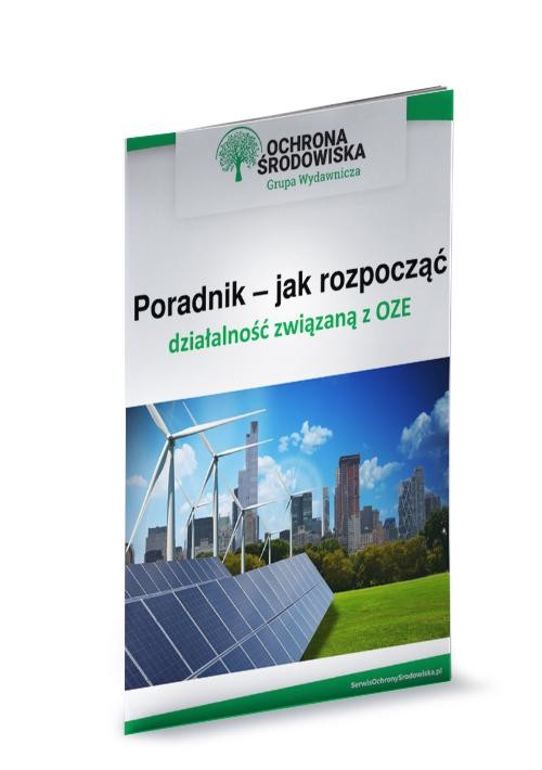 okładka Poradnik – jak rozpocząć działalność związaną z OZE ebook | pdf | Anna Hamrol