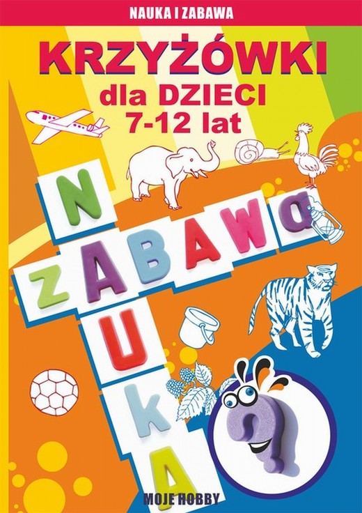 okładka Krzyżówki dla dzieci 7-12 lat ebook | pdf | Mateusz Jagielski, Beata Guzowska, Iwona Kowalska