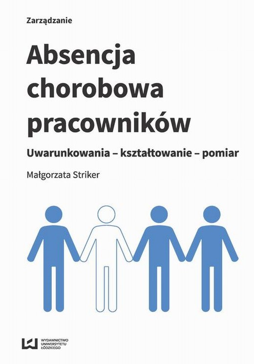 okładka Absencja chorobowa pracowników ebook | pdf | Małgorzata Striker