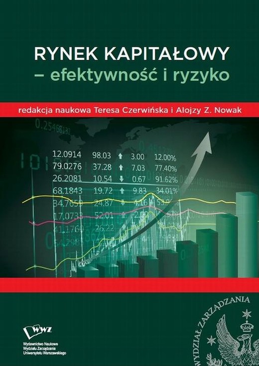okładka Rynek kapitałowy- efektywność i ryzyko ebook | pdf | Alojzy Z. Nowak, Teresa Czerwińska