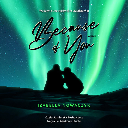okładka Because of You audiobook | MP3 | Izabella Nowaczyk