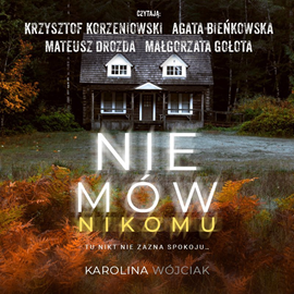 okładka Nie mów nikomu audiobook | MP3 | Karolina Wójciak