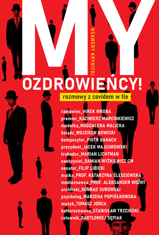 okładka My, Ozdrowieńcy! rozmowy z covidem w tle ebook | pdf | Krynicki Ksawery