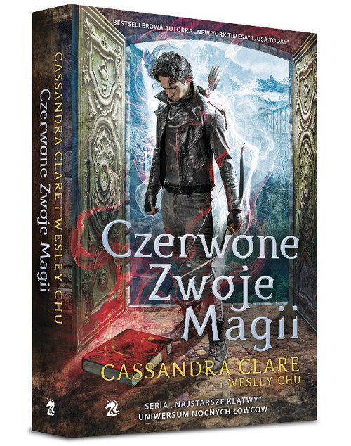 okładka Czerwone Zwoje Magii książka | Cassandra Clare, Wesley Chu