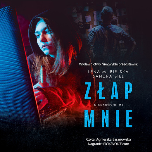 okładka Złap mnie audiobook | MP3 | Lena M. Bielska, Sandra Biel