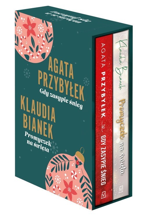 okładka Pakiet : Gdy zasypie śnieg/Promyczek na święta książka | Klaudia Bianek, Agata Przybyłek