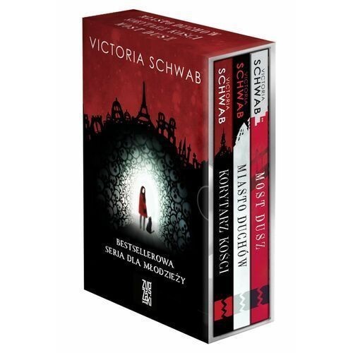 okładka Pakiet Miasto duchów / Korytarz kości / Most Dusz książka | Victoria Schwab (V.E. Schwab)
