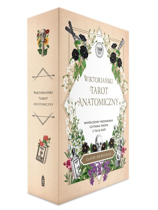 okładka Wiktoriański tarot anatomiczny. Współczesny przewodnik czytania tarota z talią kart książka | Claire Goodchild