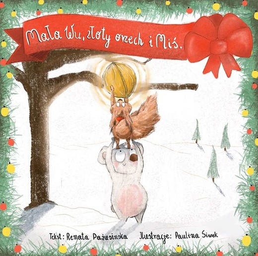 okładka Mała Wu, złoty orzech i miś Mała Wu książka | Renata Pażusinska