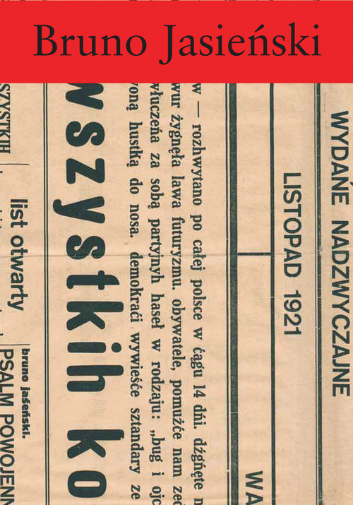 okładka Poezje zebrane książka | Bruno Jasieński