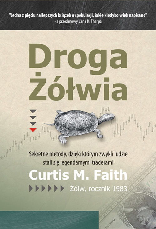 okładka Droga Żółwia Sekretne metody, dzięki którym zwykli ludzie stali się legendarnymi traderami książka | Faith CurtisM.