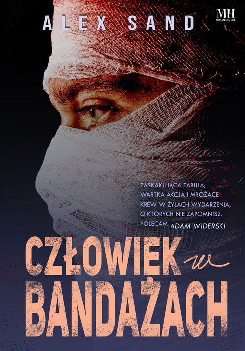okładka Człowiek w bandażach książka | Alex Sand