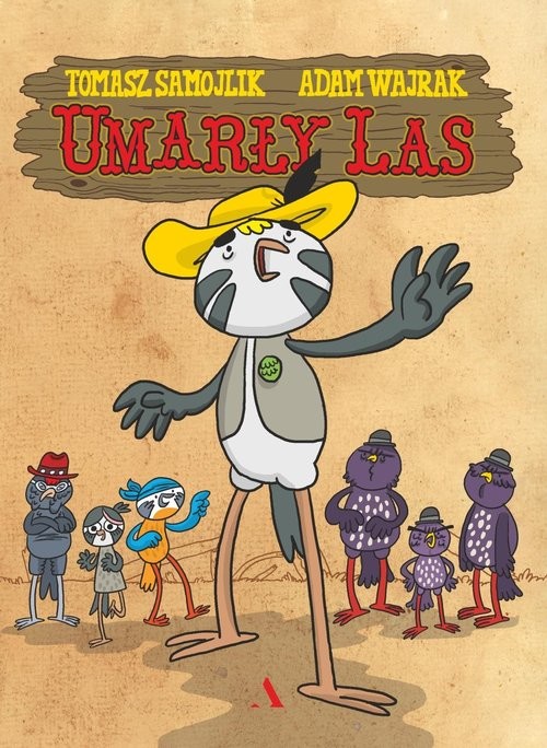 okładka Umarły las książka | Adam Wajrak