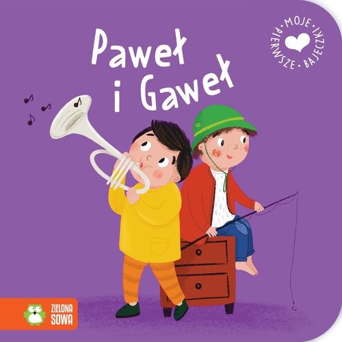 okładka Moje pierwsze bajeczki. Paweł i Gaweł książka