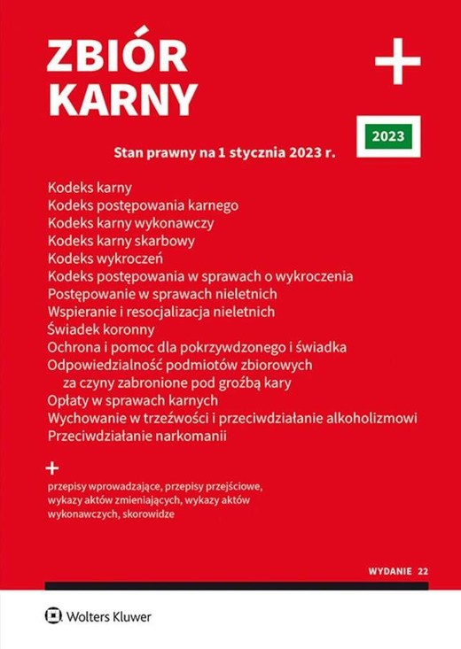 okładka Zbiór karny PLUS
 książka | Opracowanie zbiorowe