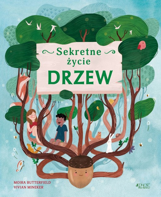 okładka Sekretne życie drzew książka | Moira Butterfield