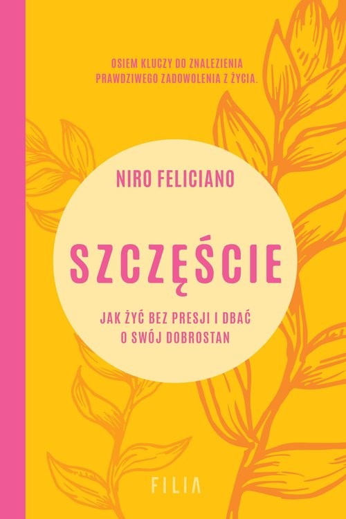 okładka Szczęście. Jak żyć bez presji i dbać o swój dobrostan książka | Niro Feliciano