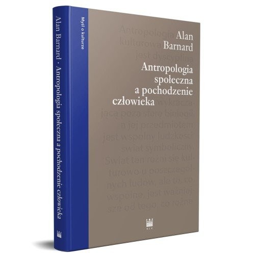 okładka Antropologia społeczna a pochodzenie człowieka książka | Alan Barnard