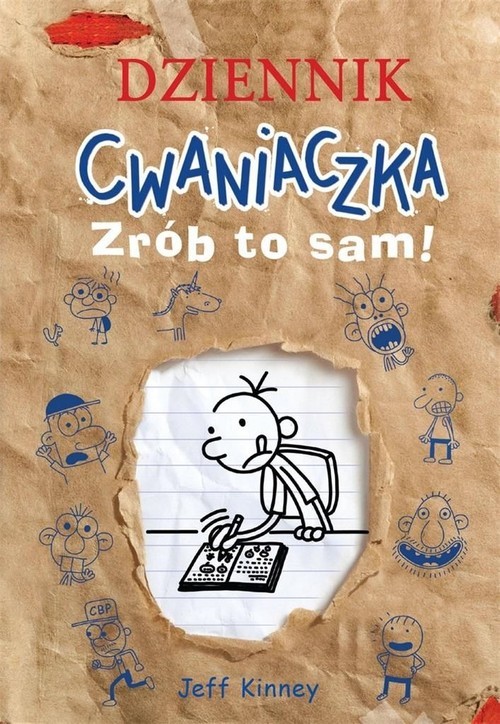 okładka Dziennik cwaniaczka Zrób to sam! książka | Jeff Kinney