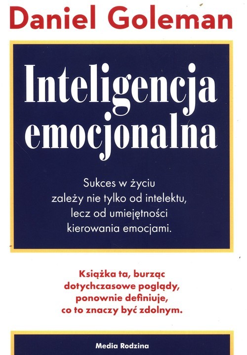 okładka Inteligencja emocjonalna książka | Daniel Goleman