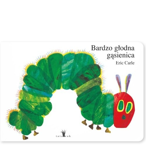 okładka Bardzo głodna gąsienica książka | Eric Carle