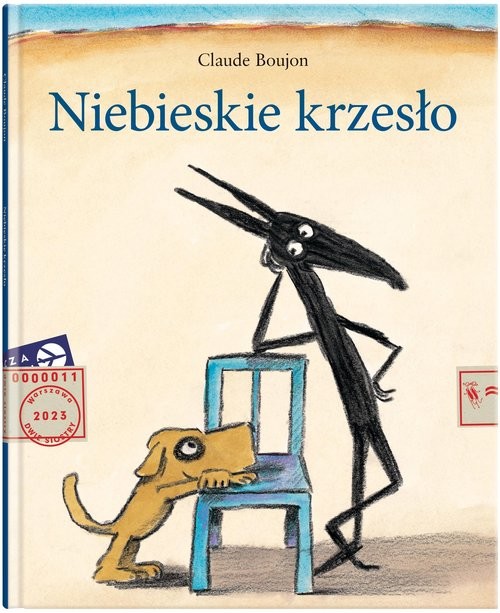 okładka Niebieskie krzesło książka | Claude Boujon