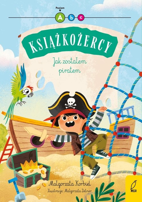 okładka Książkożercy Jak zostałem piratem Poziom 1 książka | Korbiel Małgorzata