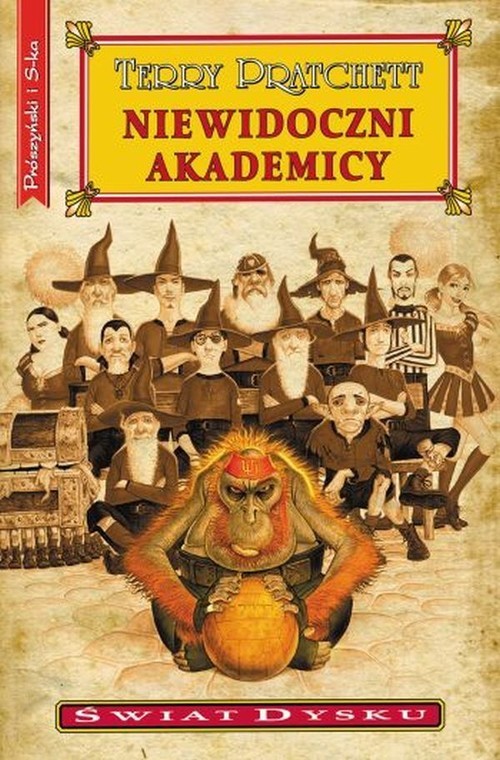 okładka Świat Dysku Niewidoczni Akademicy książka | Terry Pratchett
