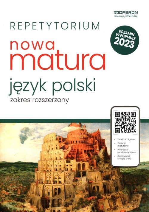 okładka Nowa Matura 2023 Język polski Repetytorium Zakres rozszerzony Szkoła ponadpodstawowa książka | Urszula Jagiełło, Renata Janicka-Szyszko, Aleksandra Marzec