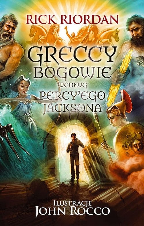 okładka Greccy bogowie według Percy'ego Jacksona książka | Rick Riordan