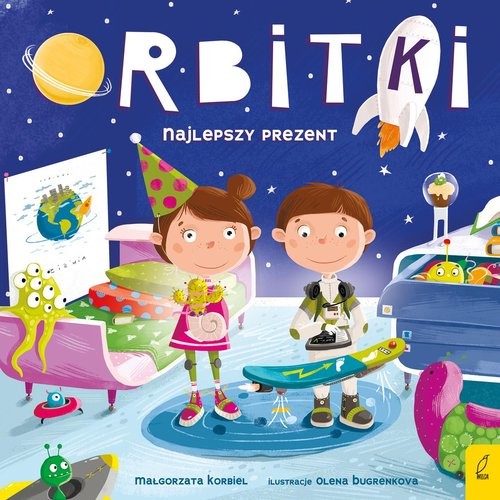 okładka Orbitki Najlepszy prezent książka | Korbiel Małgorzata