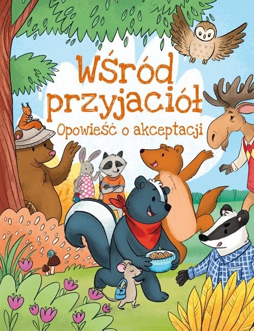 okładka Wśród przyjaciół Opowieść o akceptacji książka | Artur Gębka