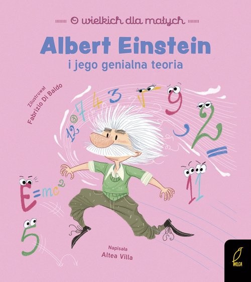 okładka O wielkich dla małych. Albert Einstein książka | Altea Villa